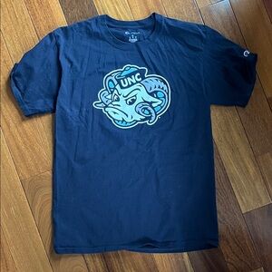 Champion Navy Blue UNC Short Sleeve Tee